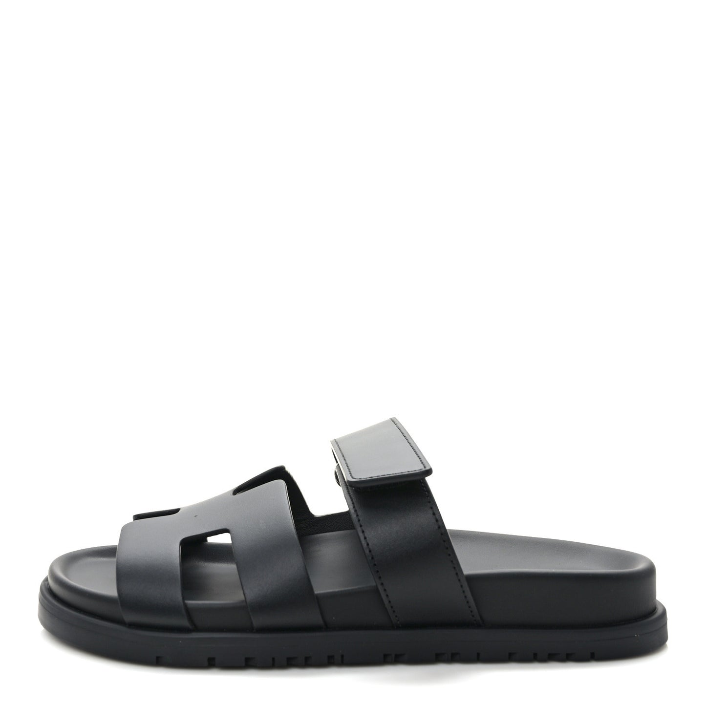 Calfskin Womens Chypre Sandals 36 Black