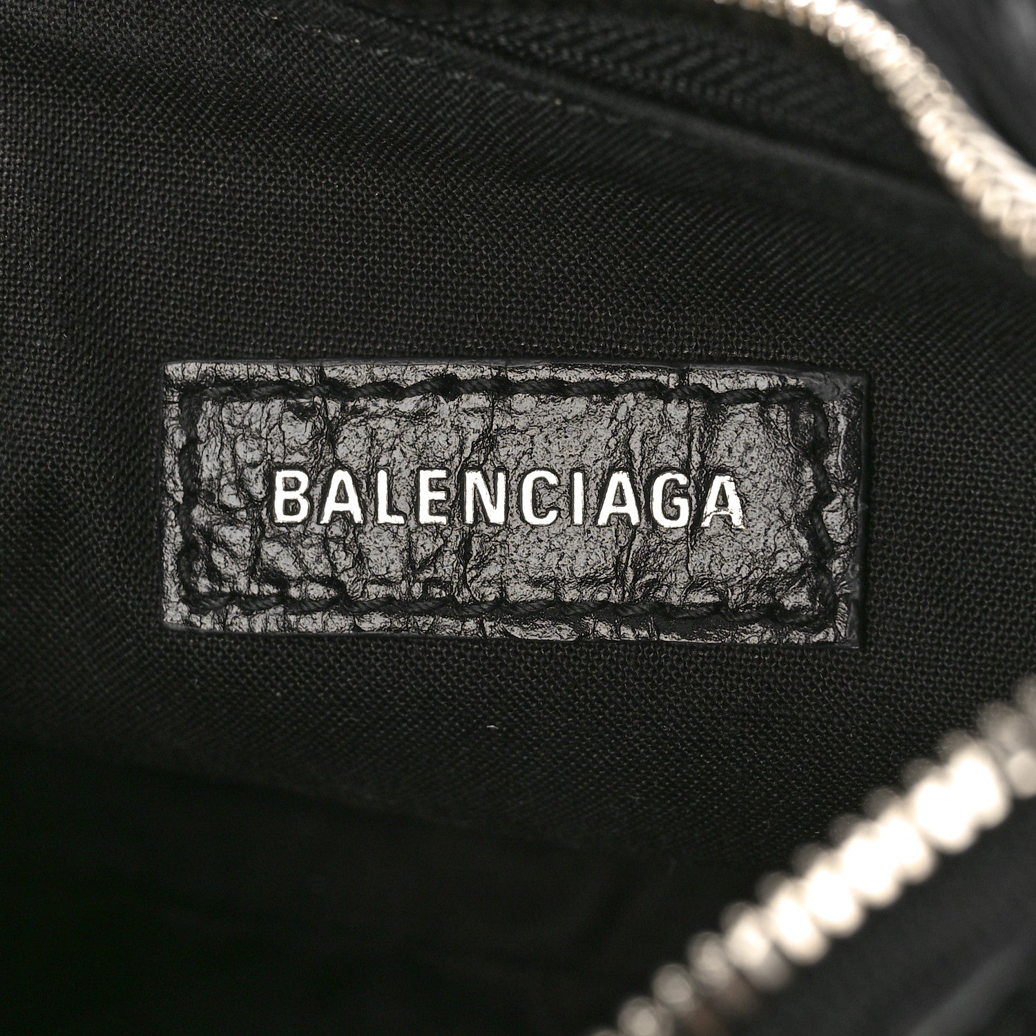 Balenciaga Agneau Arena Le Cagole Fringe Shoulder Bag XS Black 8 of 10