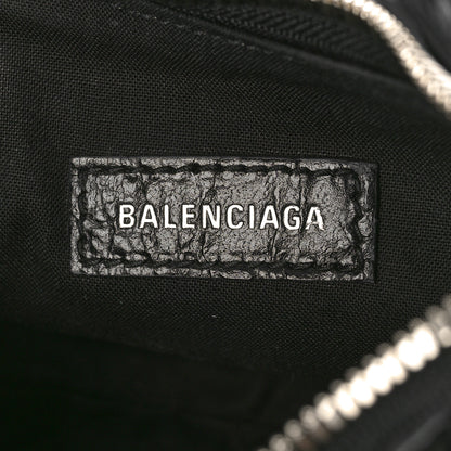 Balenciaga Agneau Arena Le Cagole Fringe Shoulder Bag XS Black 8 of 10