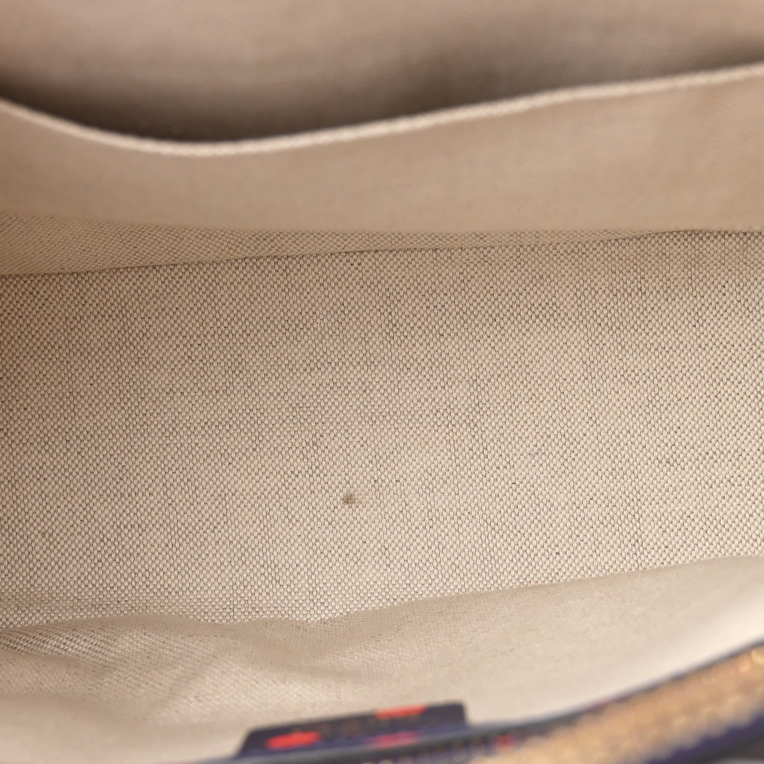 Gucci Shangai Calfskin Polka Dot Small Horsebit 1955 Top Handle Bag Blue Red 5 of 10