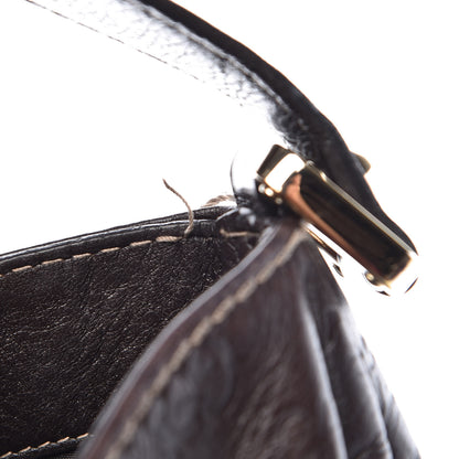 Gucci Guccissima Large New Ladies Web Hobo Dark Brown 10 of 15