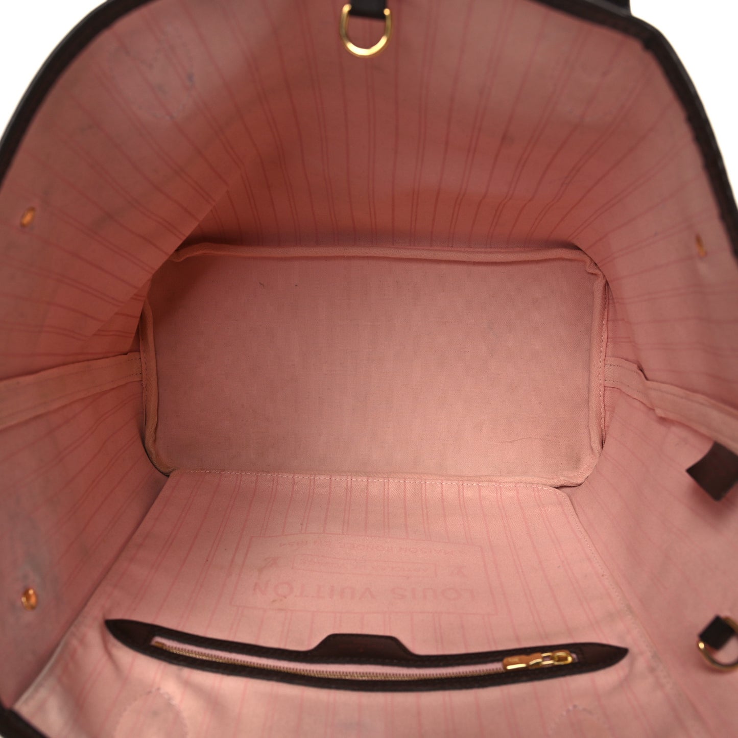 Damier Ebene Neo Neverfull MM Rose Ballerine