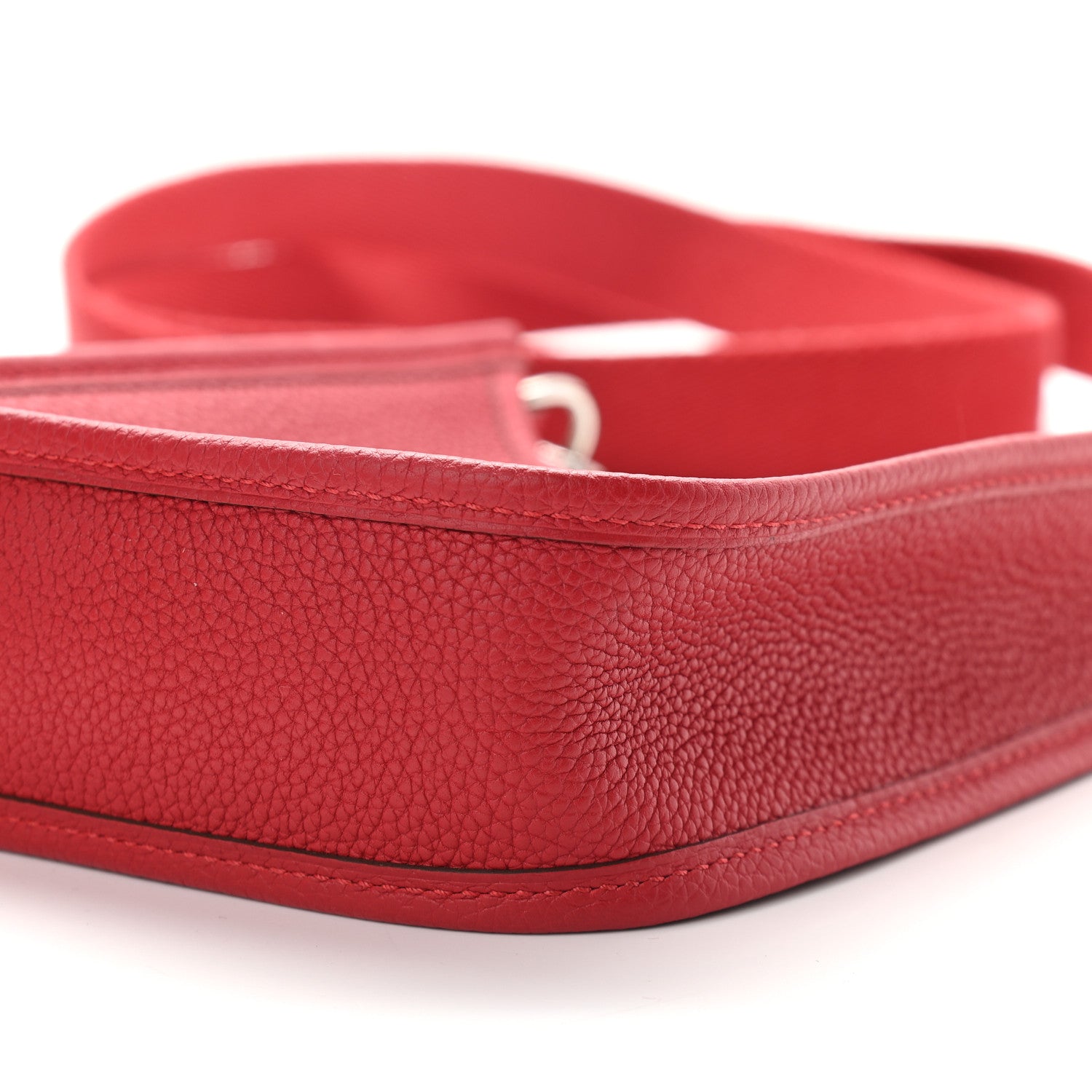 Hermes Taurillon Clemence Evelyne TPM Rouge Piment 9 of 9