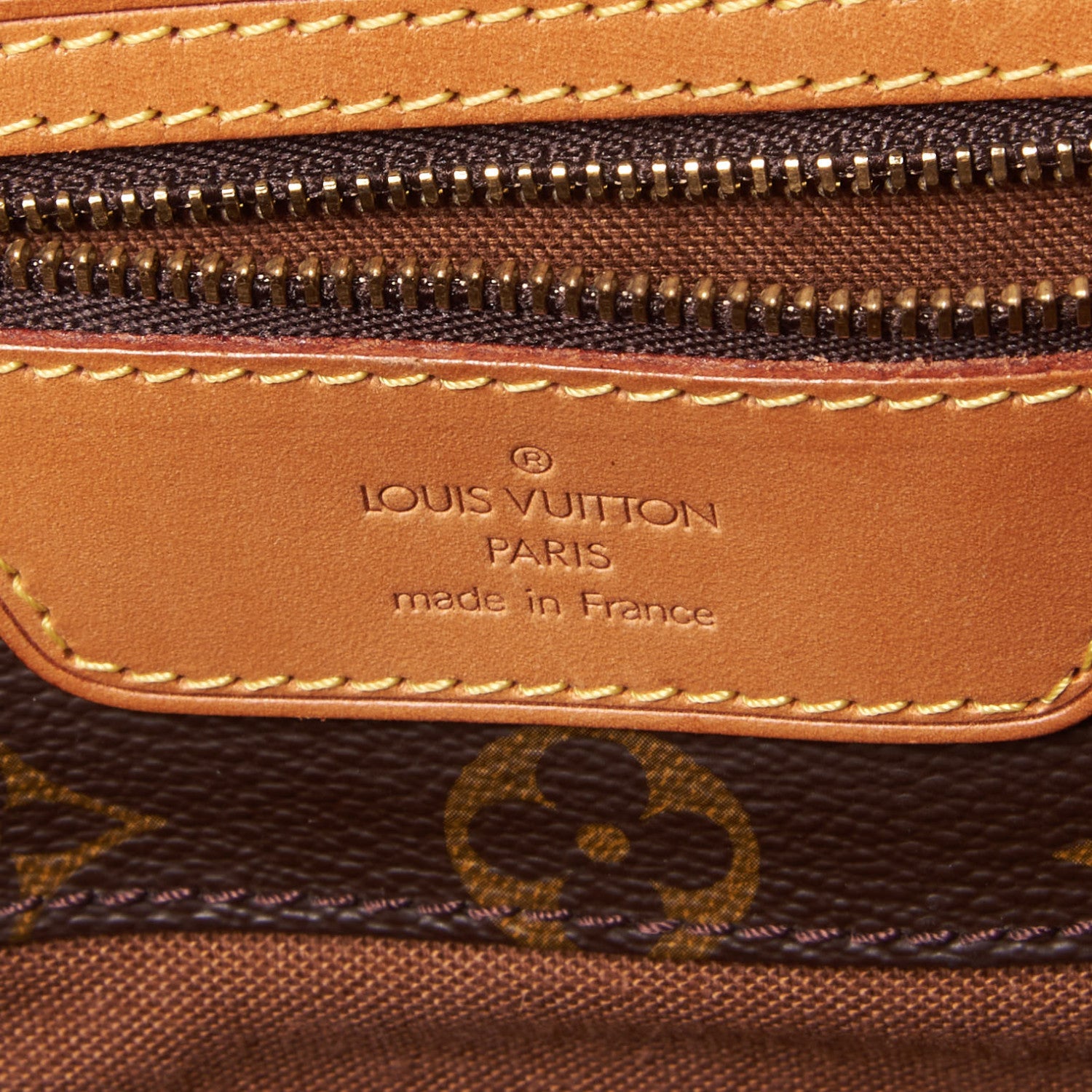 Louis Vuitton Monogram Sac Shopping Tote 8 of 9