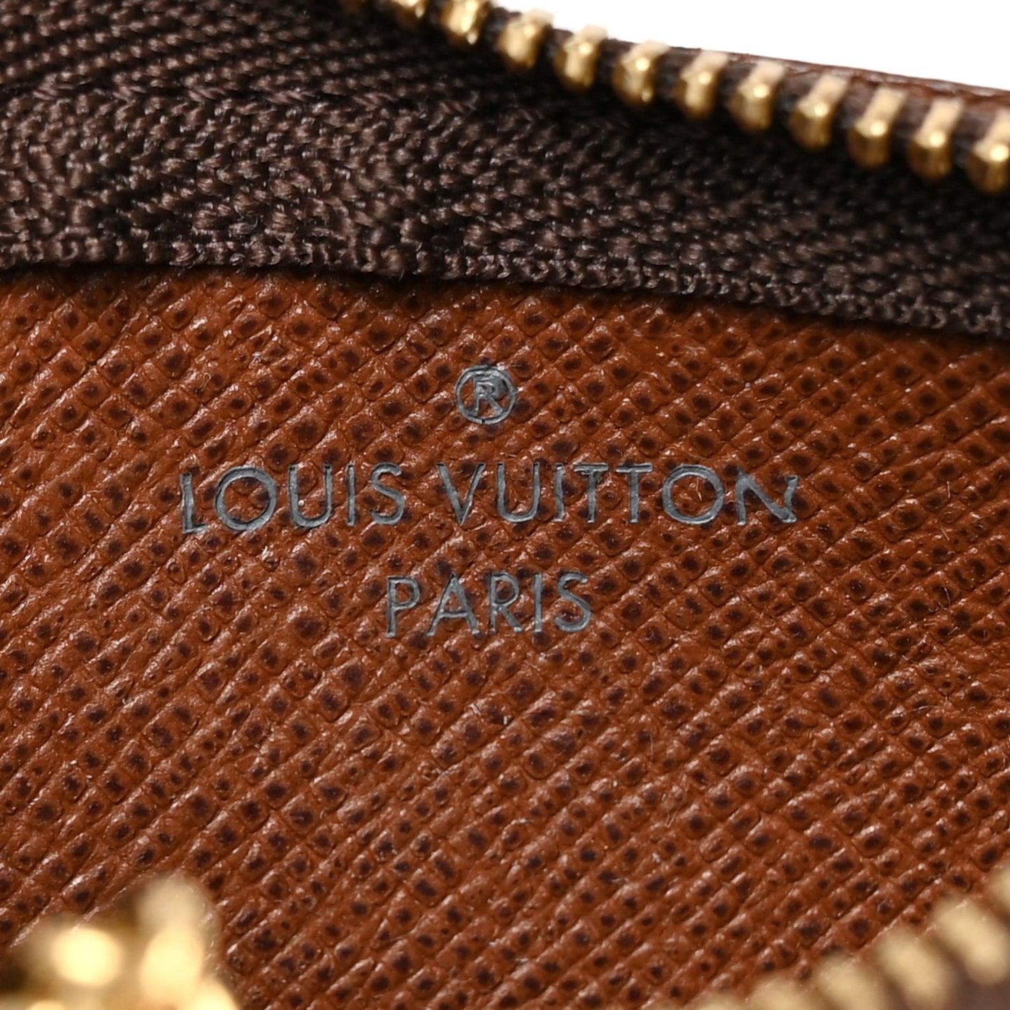 Monogram Key Pouch