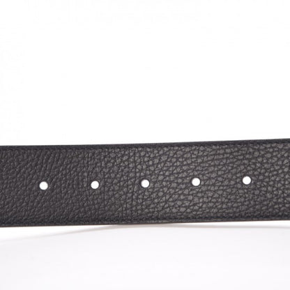 Gucci Dollar Calfskin 1973 Reversible Belt 95 38 Black Mineral Blue 6 of 7