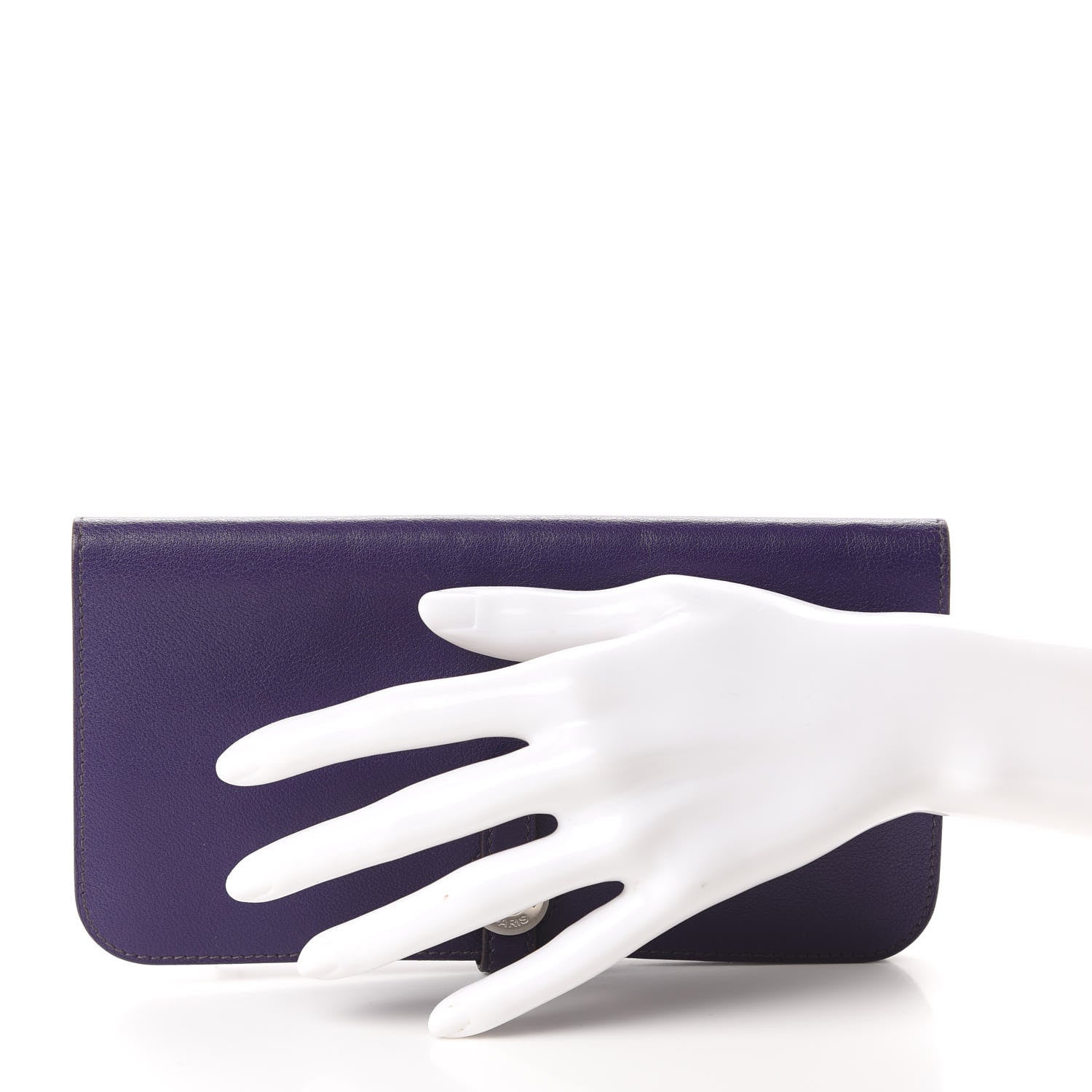 Hermes Swift Dogon Wallet Iris 2 of 6