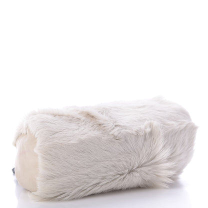 Chanel Rabbit Fur N°5 Frame Bag Beige 4 of 10
