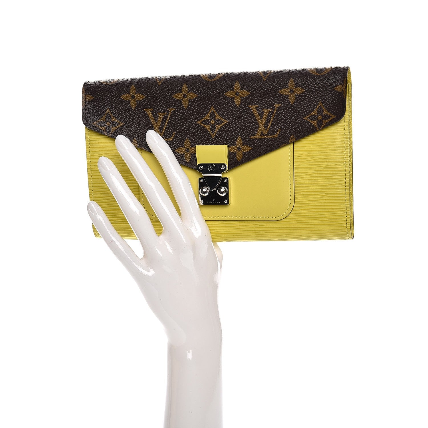 Louis Vuitton Epi Monogram Marie Rose Wallet Pistache 2 of 8