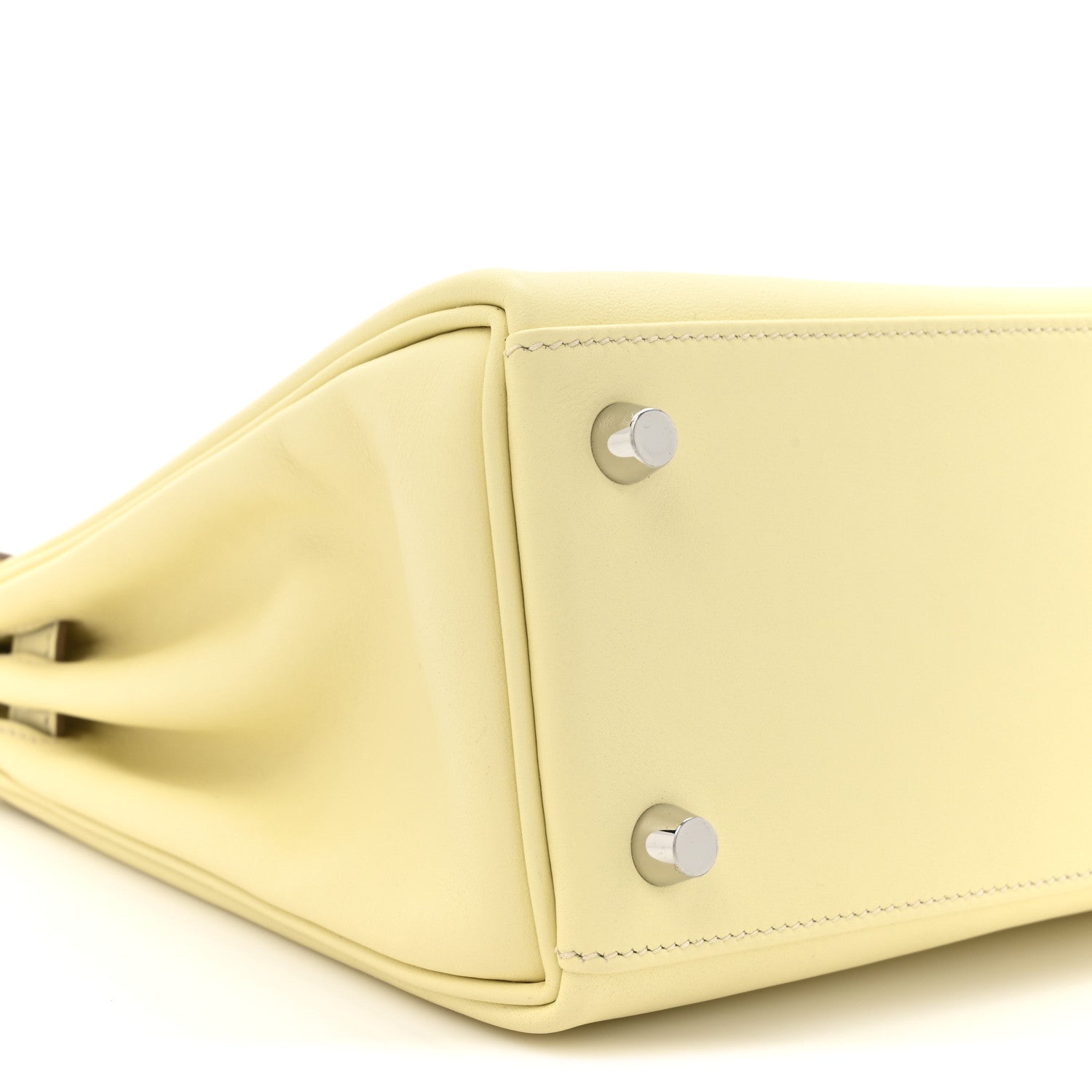 Hermes Swift Kelly Retourne 25 Jaune Milton 10 of 11