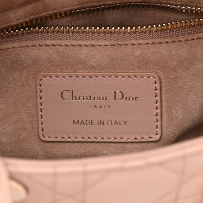 Christian Dior Lambskin Cannage Mini Lady Dior Blush 6 of 10
