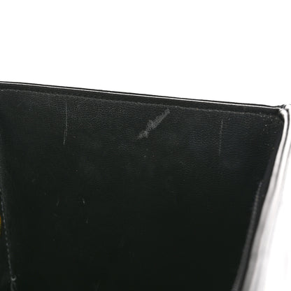 Chanel Patent CC Vanity Cosmetic Case Black 16 of 16