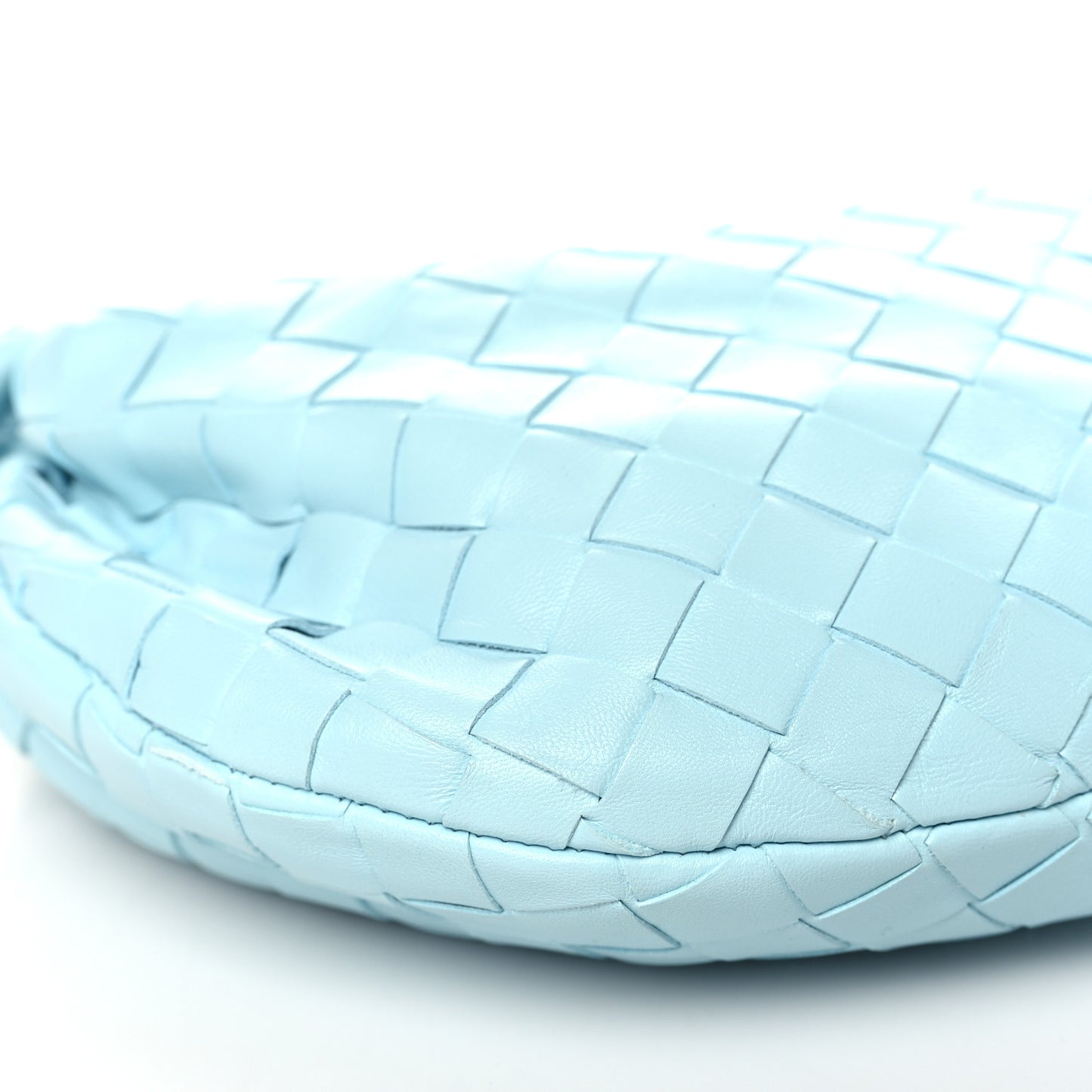 Nappa Intrecciato Mini Jodie Pale Blue