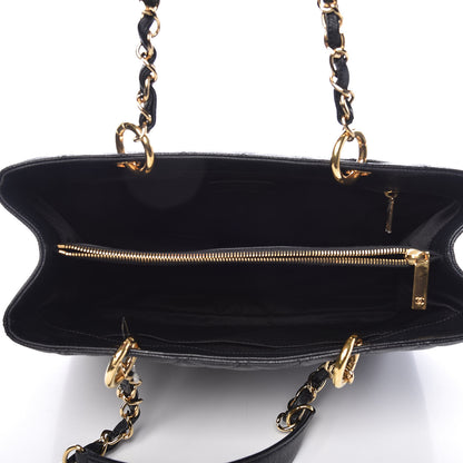 Chanel Caviar Quilted Grand Shopping Tote GST Black 5 of 11