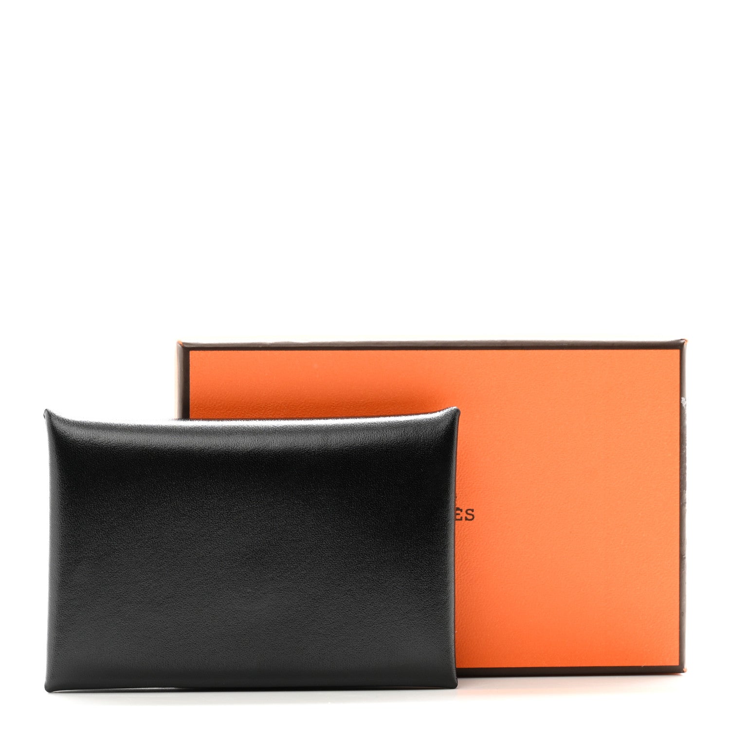 Hermes Box Calvi Card Case Black 8 of 8