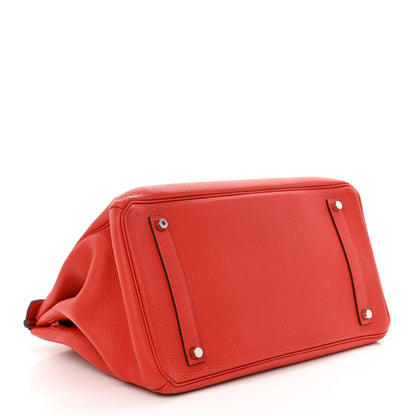 Hermes Togo Birkin 35 Rouge Casaque 4 of 12