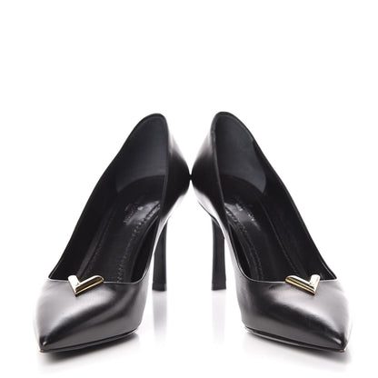 Louis Vuitton Calfskin Heartbreaker Pumps 36 Black 5 of 13