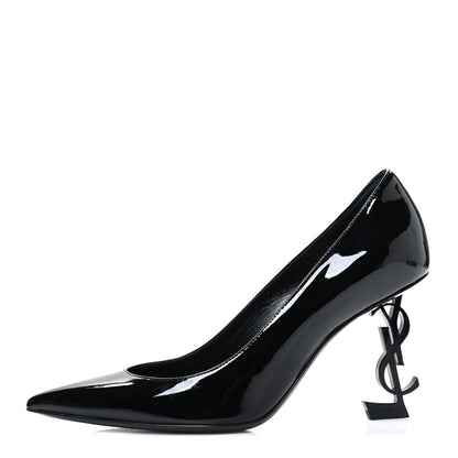 Saint Laurent Patent Opyum 85 Pumps 36 Black 1 of 11