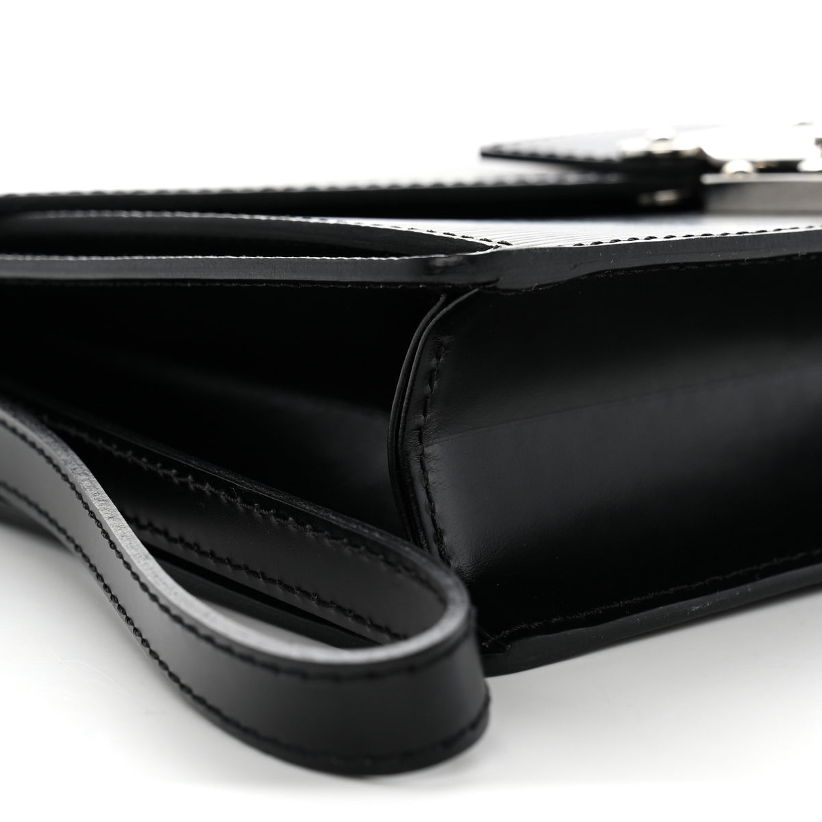 Louis Vuitton Epi Pochette Sellier Dragonne Clutch Black 7 of 8