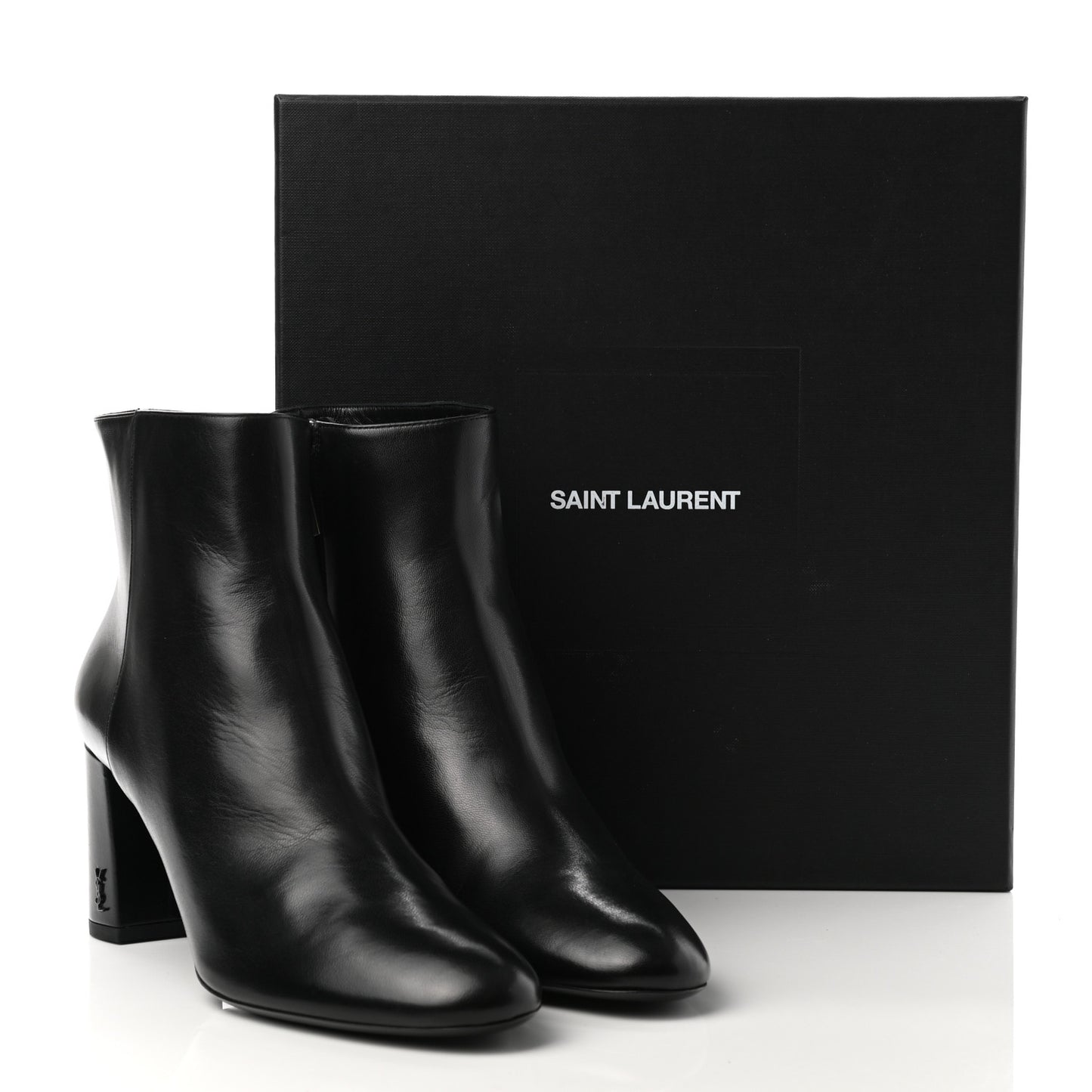 Nappa Vendome Loulou Ankle Zip Boot 40.5 Black