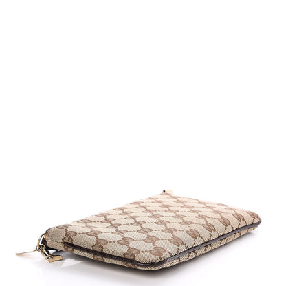 Gucci Monogram Jolicoeur Pochette Brown 4 of 8
