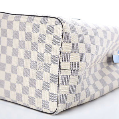 Louis Vuitton Damier Azur Neonoe MM Bleuet 8 of 9