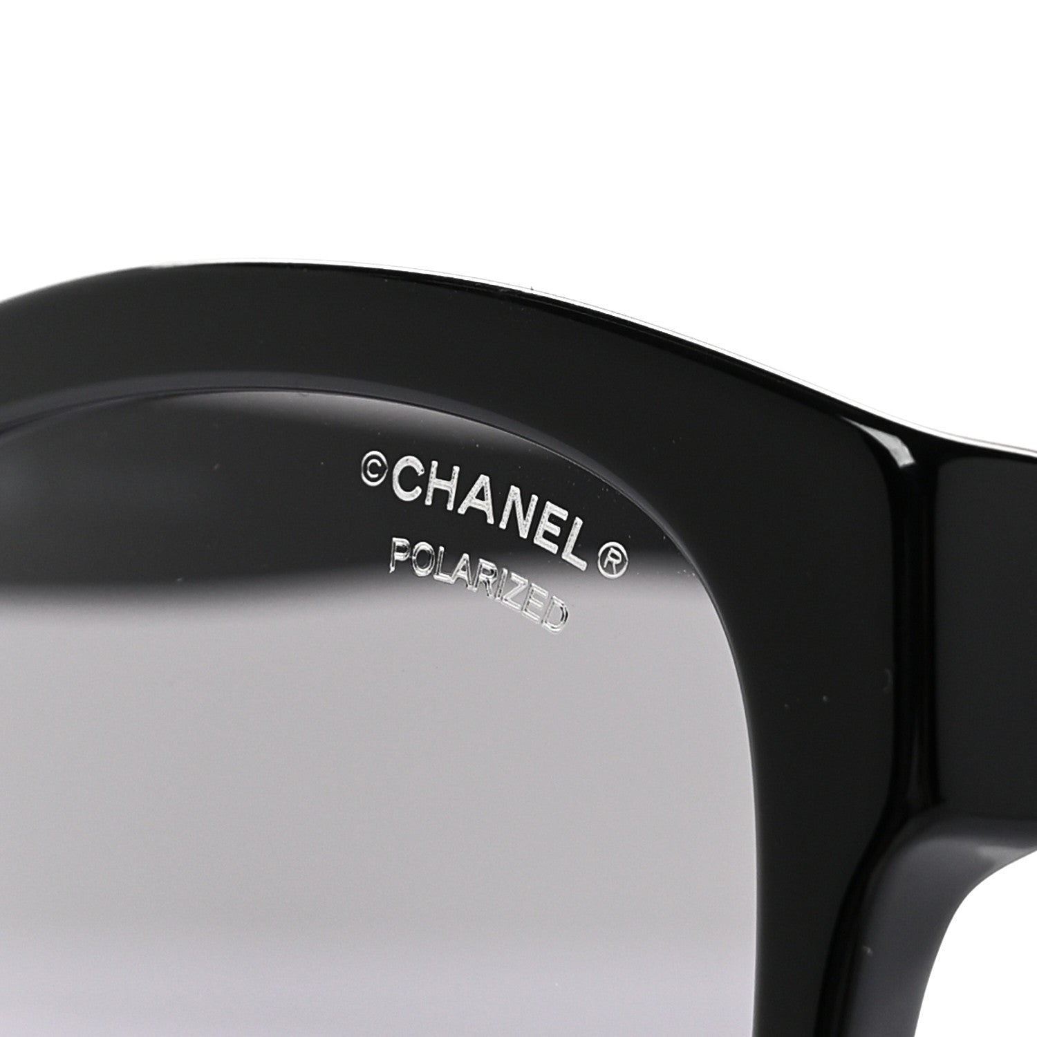 Chanel Acetate Pantos Logo Polarized Sunglasses 5458 Black 7 of 8