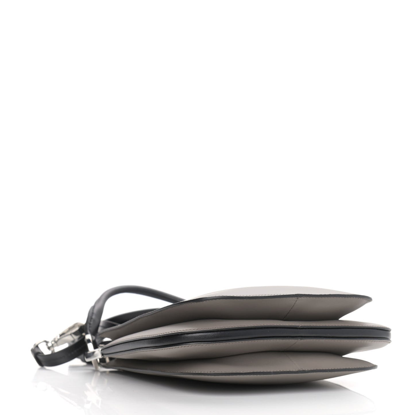 City Calfskin Small Margit Bag Argilla Black
