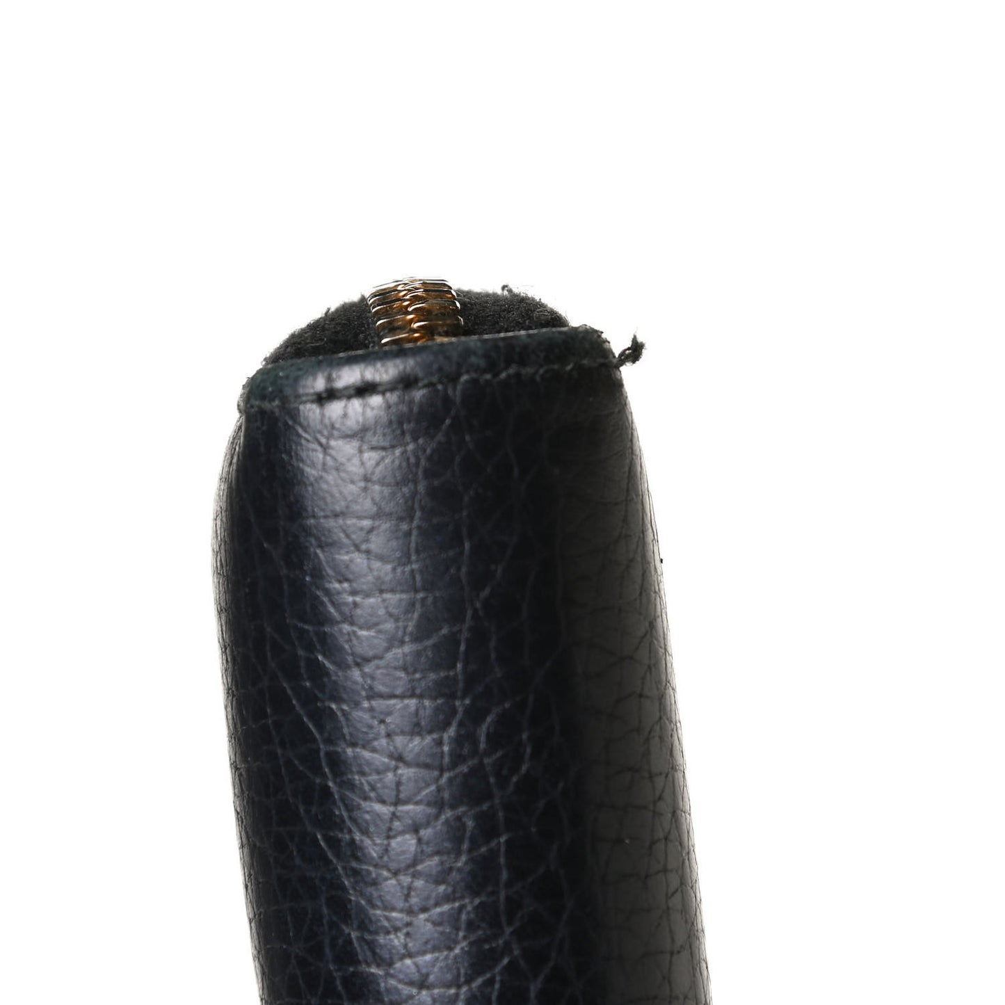 Pebbled Calfskin Soho Zip Around Wallet Black