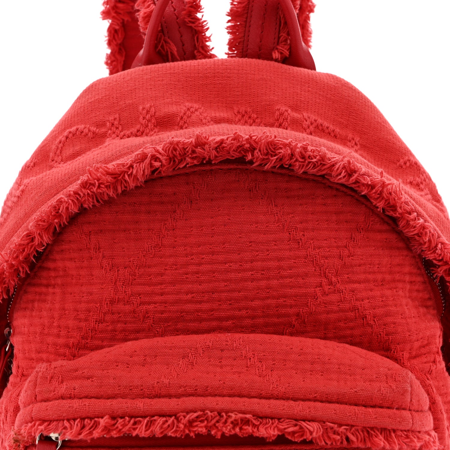 Chanel Canvas Double Face Backpack Red 8 of 10