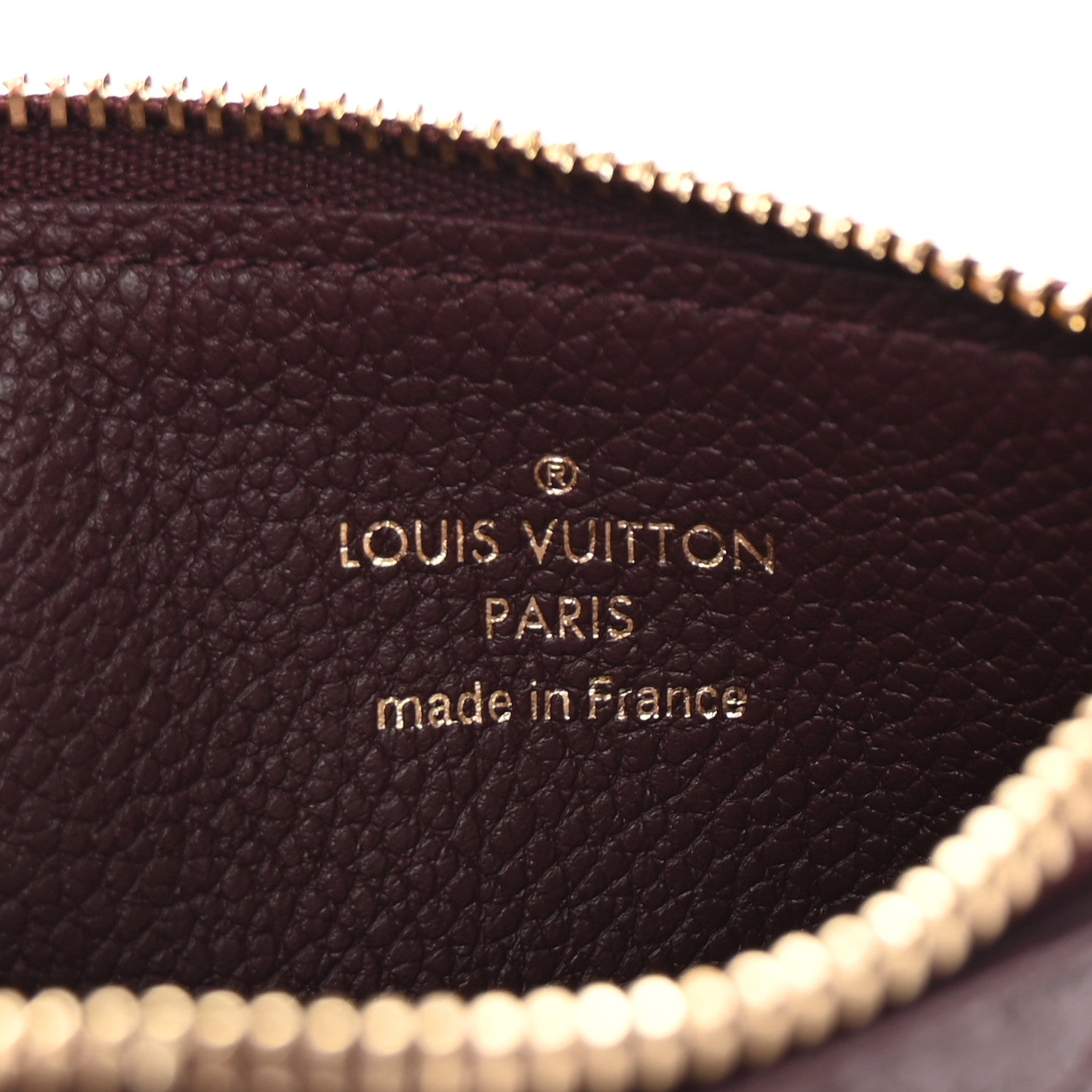 Louis Vuitton Empreinte Monogram Zipped Romy Card Holder Flamme 6 of 6