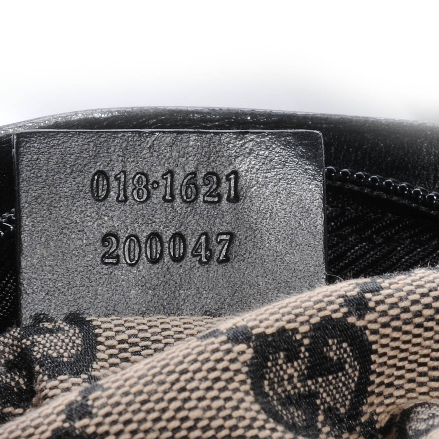 Gucci GG Monogram Web Double Pocket Belt Bag Navy 8 of 9