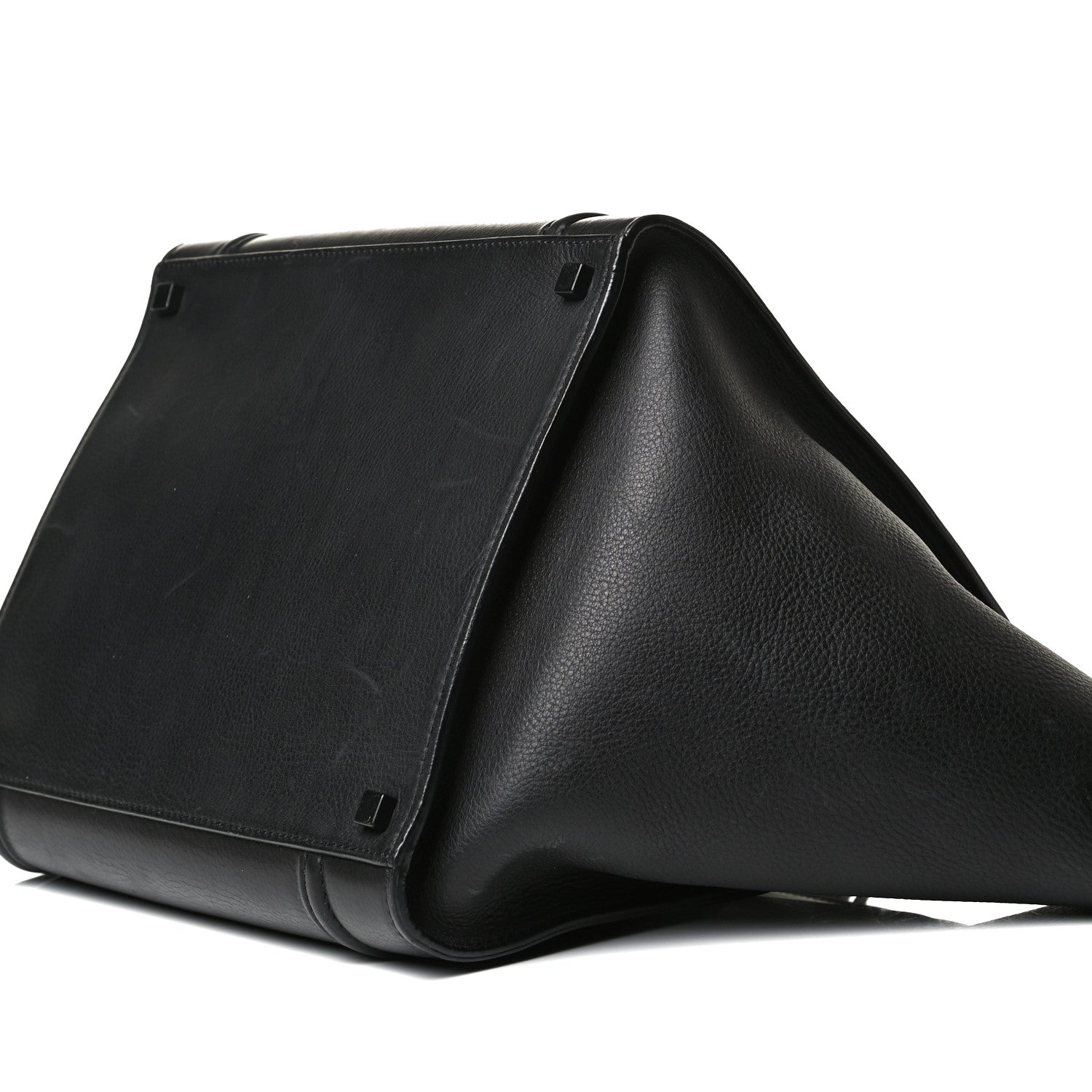 Celine Supple Calfskin Medium Phantom Luggage Black 10 of 10