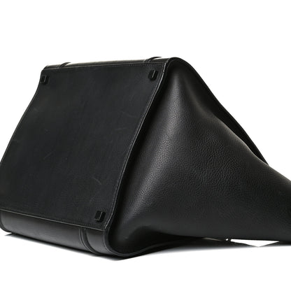 Celine Supple Calfskin Medium Phantom Luggage Black 10 of 10
