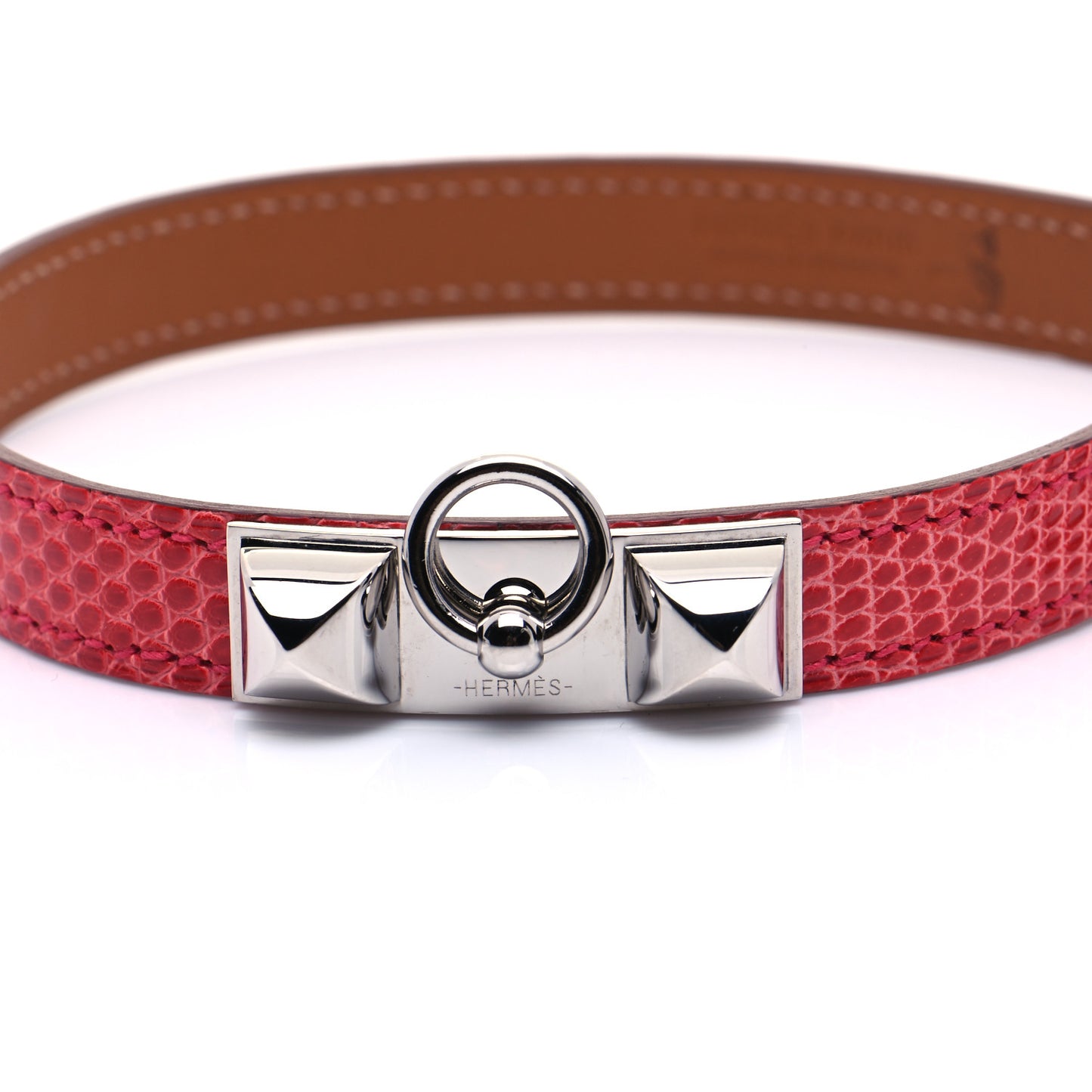 Lizard Rivale Double Tour Bracelet S Bougainvillea