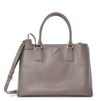 Prada Saffiano Lux Medium Tote Argilla 1 of 10