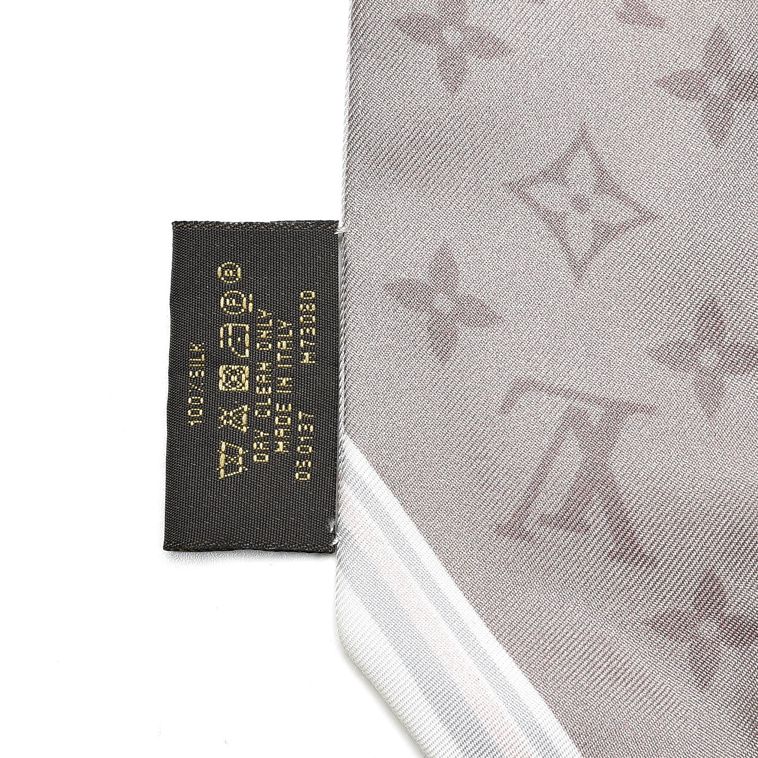 Louis Vuitton Silk Monogram Flower Ink BB Bandeau Light Pink 6 of 7