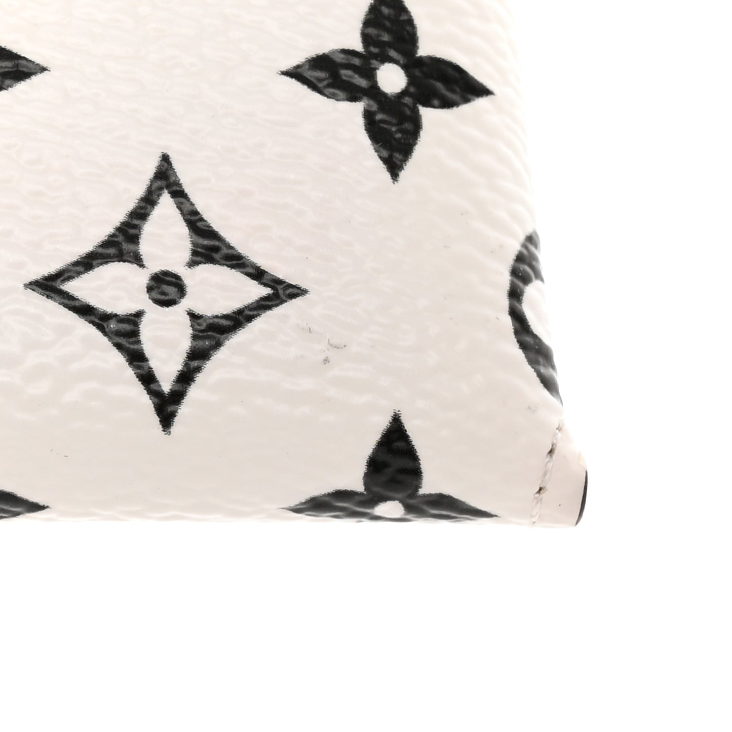 Monogram Giant Small Kirigami Pochette Insert White