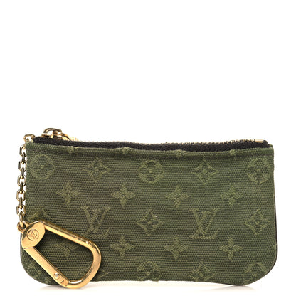 Louis Vuitton Mini Monogram Key Pouch Kaki 1 of 6