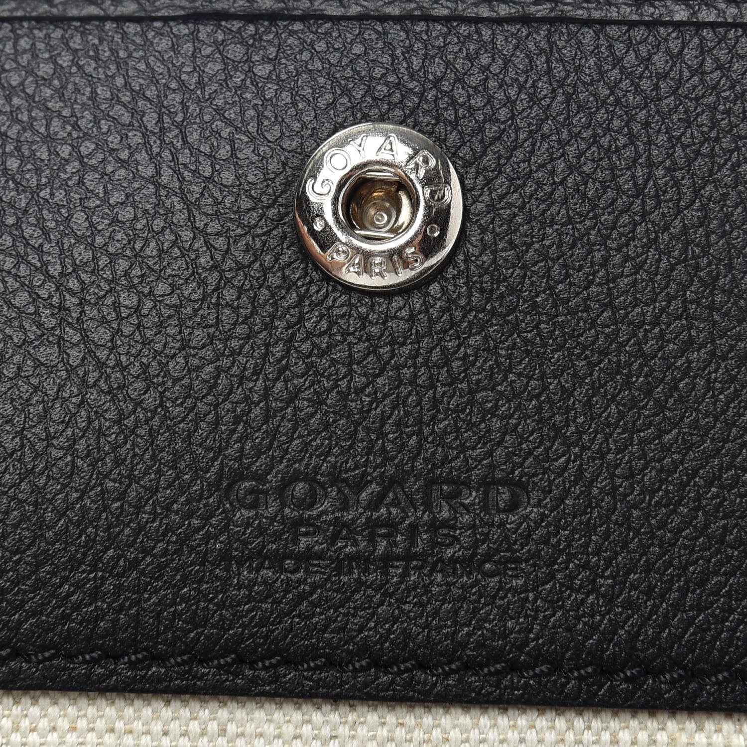 Goyard Goyardine Pouch Black 6 of 6