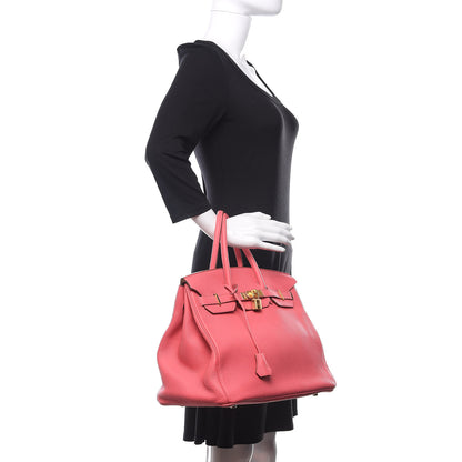 Hermes Togo Birkin 35 Rose Lipstick 2 of 16