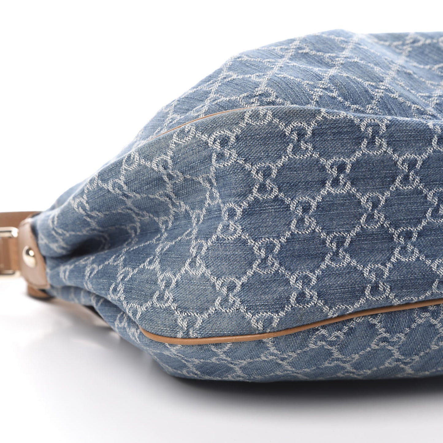 Denim Monogram Medium Sukey Hobo Blue