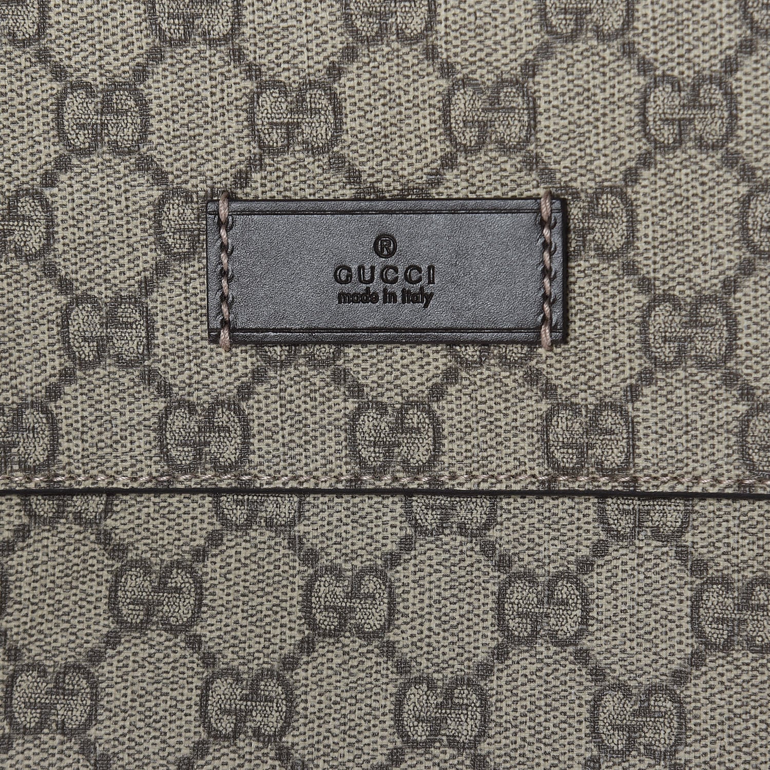 Gucci GG Plus Monogram Messenger Diaper Bag Dark Brown 8 of 11