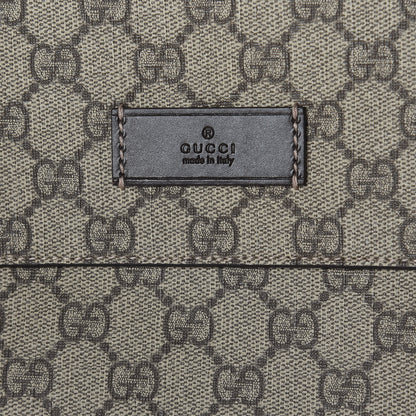 Gucci GG Plus Monogram Messenger Diaper Bag Dark Brown 8 of 11