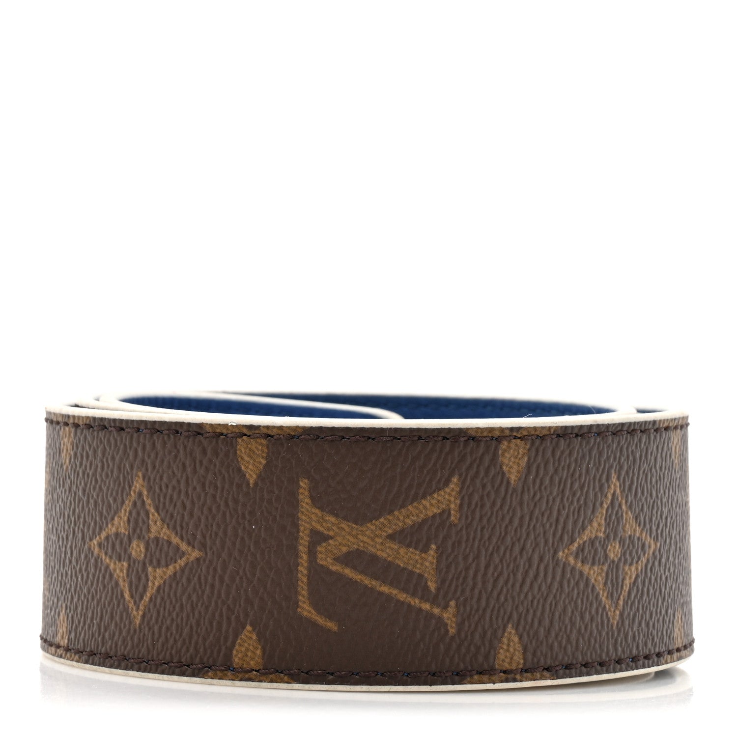 Louis Vuitton Monogram Bandouliere Shoulder Strap Blue 2 of 7