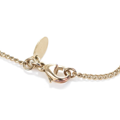 Chanel Enamel Arrow CC Necklace Gold Red 6 of 6