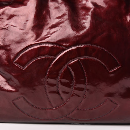 Chanel Patent Bonbons Shopper Tote Bordeaux 10 of 13