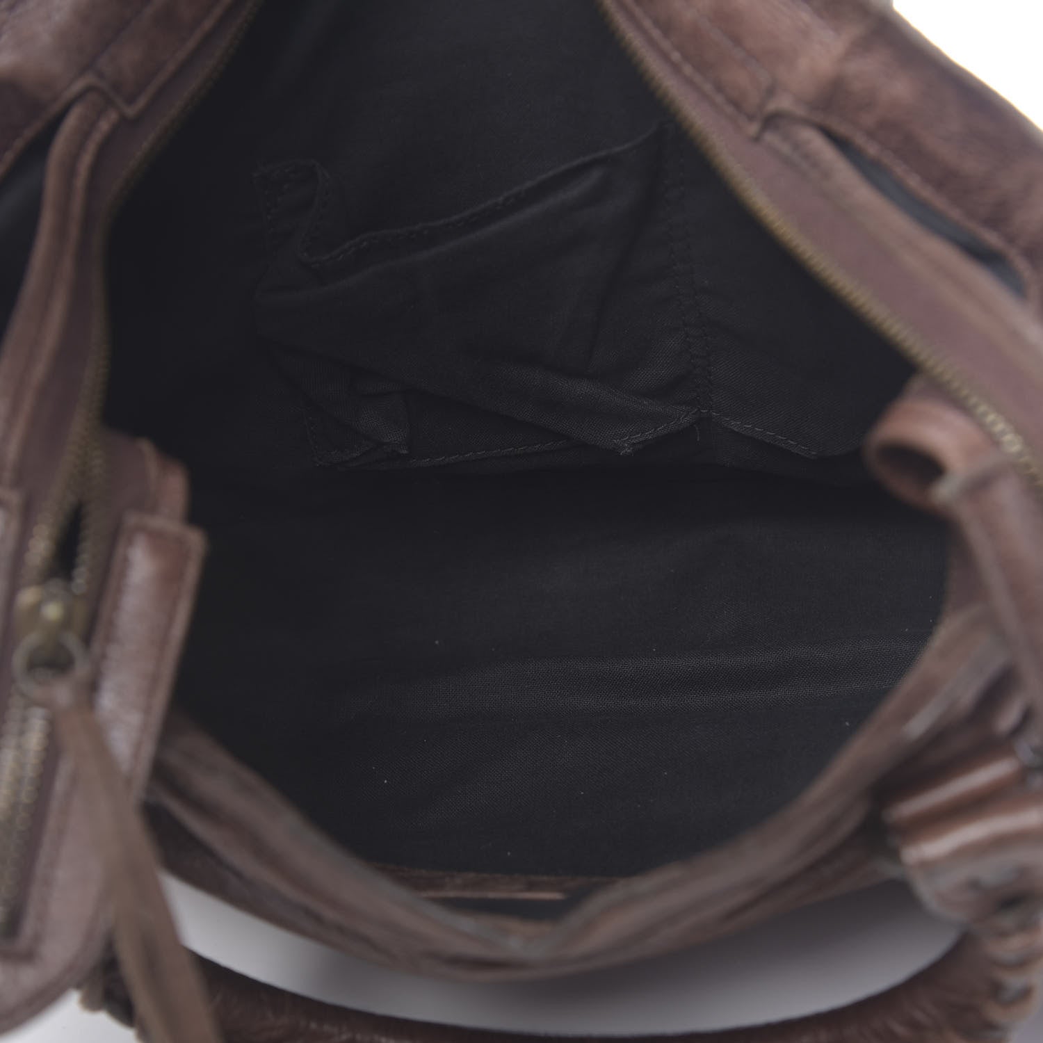 Balenciaga Agneau Classic Hardware Town Castagna 5 of 14