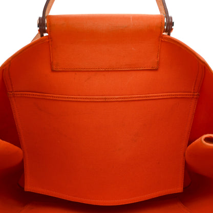 Hermes Toile Cabag 39 Orange 11 of 17