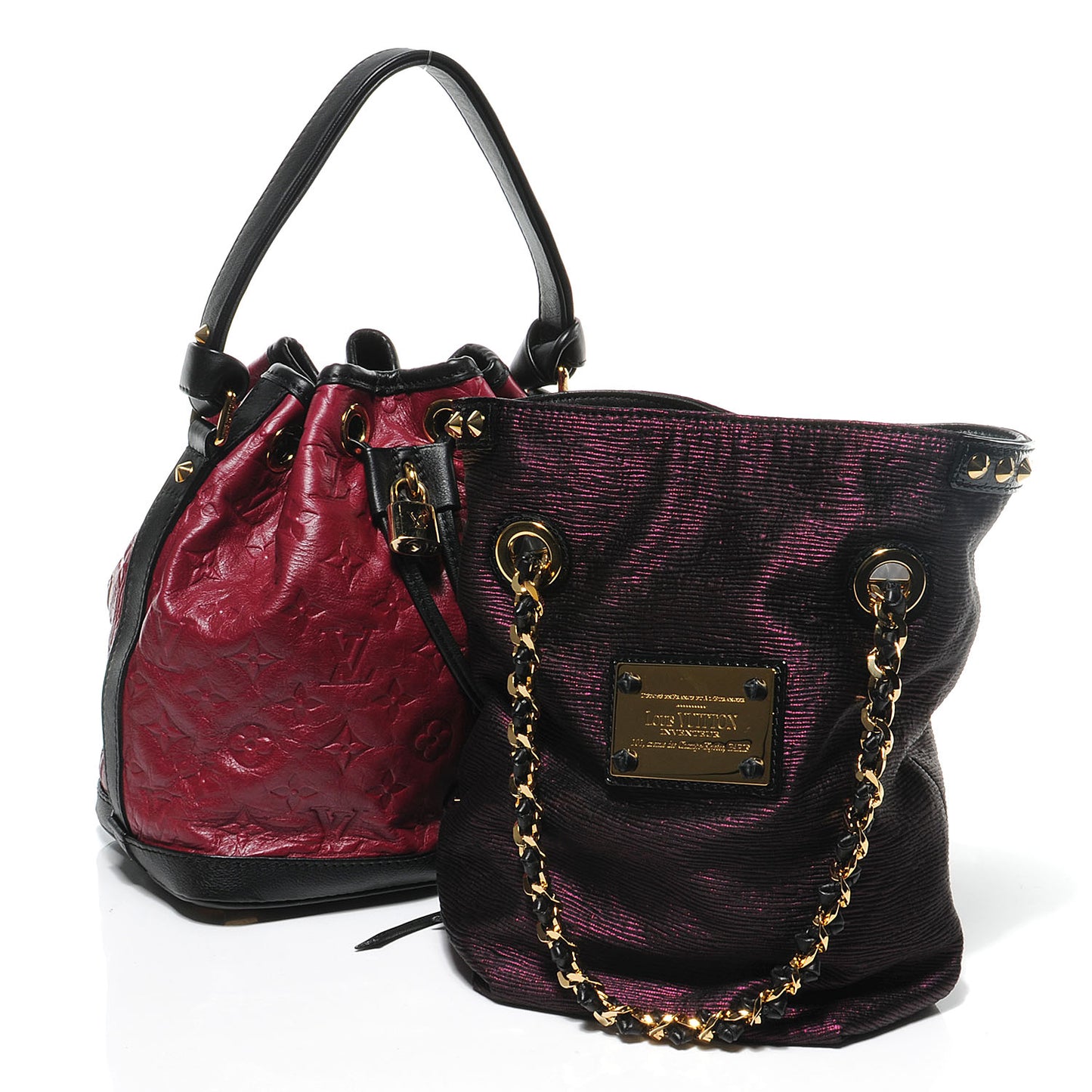 Monogram Double Jeu Neo Noe Cranberry